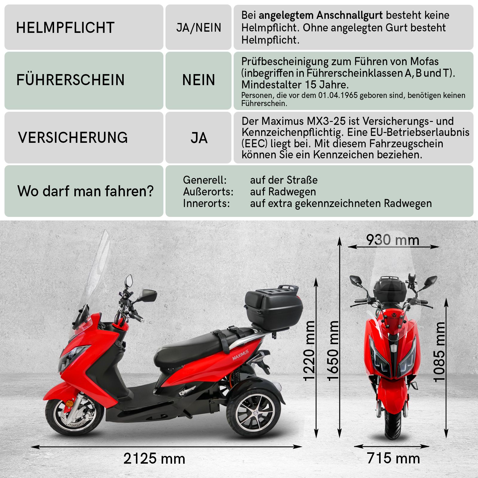 Maximus MX3-25